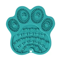 Friendly Pet Drink- En Voerbak Hond<Slowfeeder turquoise