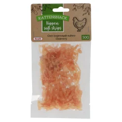 Smulti Kattensnoepjes<Snack kat kip soft strips 50G