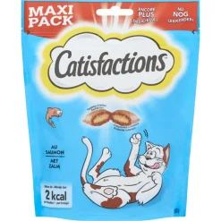 Catisfactions Kattensnoepjes<Snack kat zalm 180g