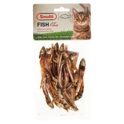 Smulti Kattensnoepjes<Snack K gedroogde vis 50g