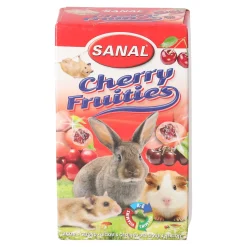 Sanal Knaagdieren Snacks<Snack knaagdier cherry fruities 50g