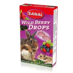 Sanal Knaagdieren Snacks<Snack knaagdier drop wild berry 45g
