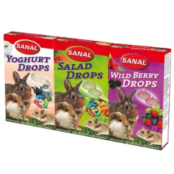 Sanal Knaagdieren Snacks<Snack knaagdier 3-pack drops