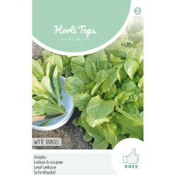 Horti Tops Moestuin<Snijsla Witte Dunsel