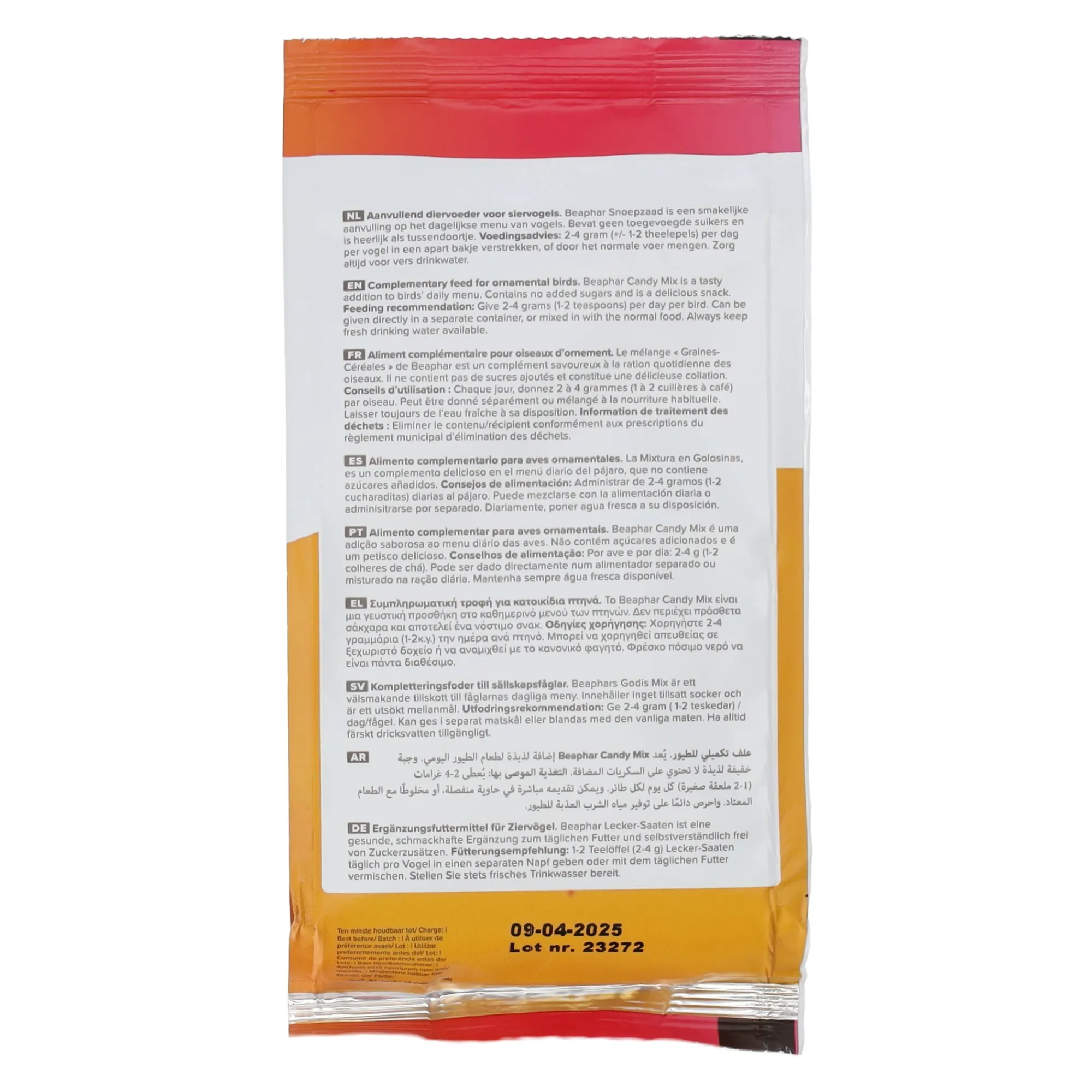 Beaphar Vogelsnacks<Snoepzaad 150gr