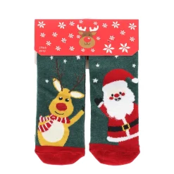 Kerstkleding<Sok kerst 2 pak 39-42