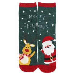 Kerstkleding<Sok kerst 2 pak 39-42