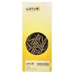 Lotus Bouw<Spaanplaatschroef 5,0 x 35 mm 200st