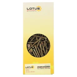 Lotus Bouw<Spaanplaatschroef 4,5 x 50 mm 200st