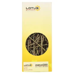 Lotus Bouw<Spaanplaatschroef 4,0 x 70 mm 200st