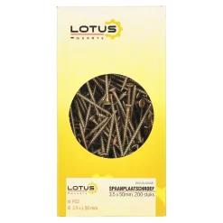 Lotus Bouw<Spaanplaatschroef 3,5 x 50 mm 200st