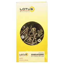 Lotus Bouw<Spaanplaatschroef 4,5 x 30 mm 200st