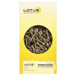 Lotus Bouw<Spaanplaatschroef 4,5 x 25 mm 200st