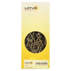 Lotus Bouw<Spaanplaatschroef 4,0 x 50 mm 200st