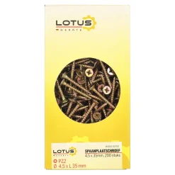 Lotus Bouw<Spaanplaatschroef 4,5 x 35 mm 200st