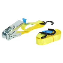 Lotus Transport<Spanband 25 mm 5 m met ratel en S-haak