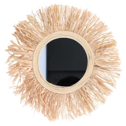 O'malley Woondecoratie<Spiegel Floyan 43 cm naturel