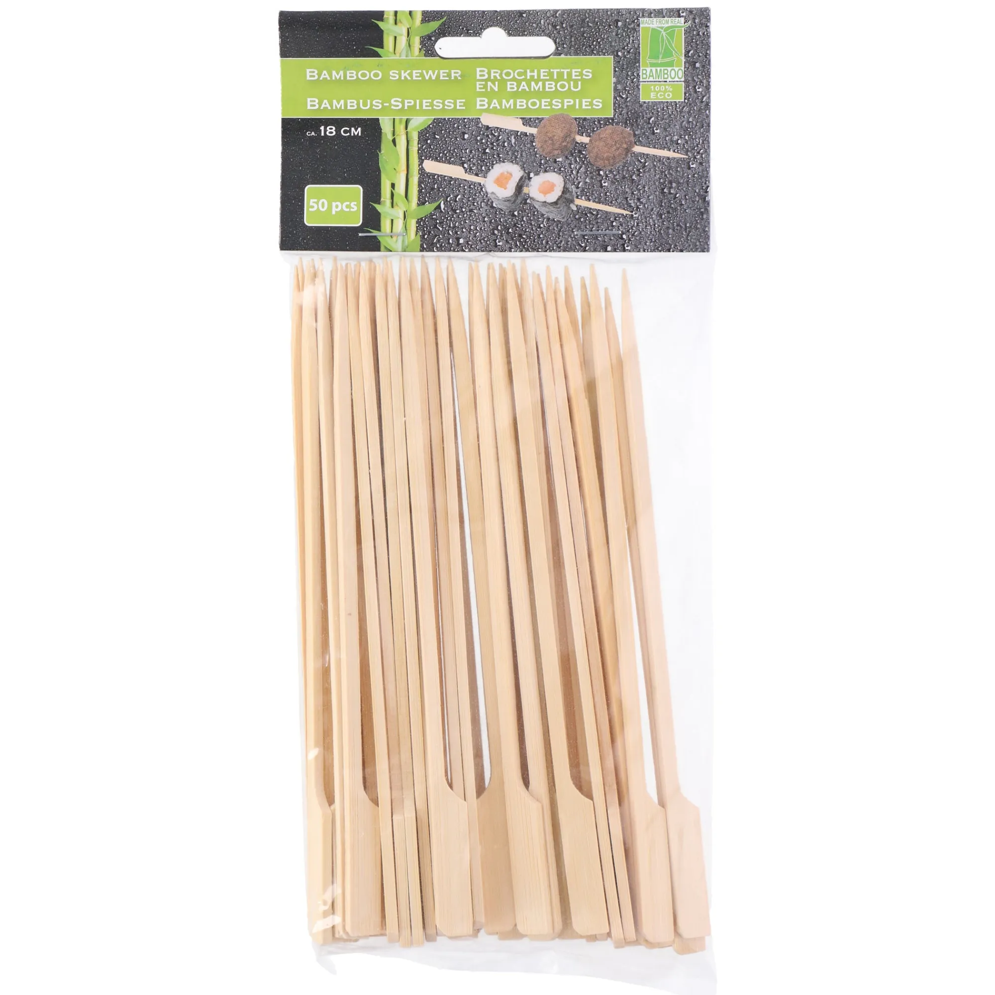Van Cranenbroek Koken & Tafelen<Spies bamboo 18cm 50st