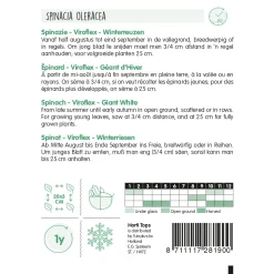 Horti Tops Moestuin<Spinazie Winterreuzen