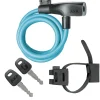 AXA Fietsspullen<Spiraalkabelslot Resolute 8-120 Ice Blue