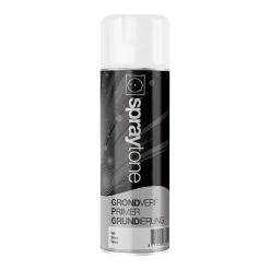 Sprayton Lakken<Spuitlak grondverf wit 400ml