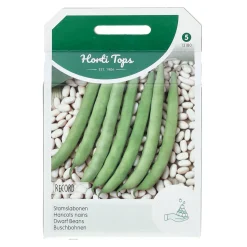 Horti Tops Moestuin<Stamslabonen Record verbeterd zonder draad
