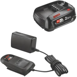 Bosch Tuinmachines<Startset Baretool lader met 18V 2,5Ah accu