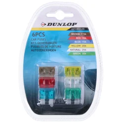 Dunlop Autoaccessoires<Steekzekeringen 6st.