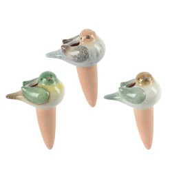 Decoris Tuindecoratie<Steker keramiek vogel 15 cm