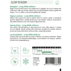 Horti Tops Moestuin<Stengelui Long White Ishikura