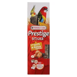 Versele Laga Vogelsnacks<Stick parkiet+papegaai noten+rozijnen 2st