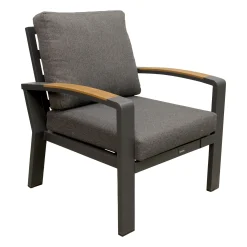 Bois le Duc Tuinstoelen|Loungesets<Stoel Foxton Antraciet