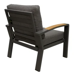 Bois le Duc Tuinstoelen|Loungesets<Stoel Foxton Antraciet
