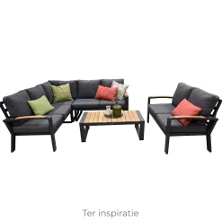 Bois le Duc Tuinstoelen|Loungesets<Stoel Foxton Antraciet