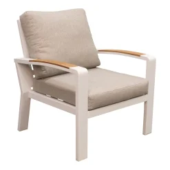 Bois le Duc Tuinstoelen|Loungesets<Stoel Foxton wit