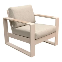 Bois le Duc Loungesets|Tuinstoelen<Stoel Malviza latte met kussens