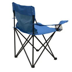 Campingstoel<Stoel opvouwbaar Ferro blauw