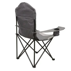 Campingstoel<Stoel opvouwb Cortes grijs