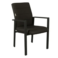 Bois le Duc Tuinstoelen<Stoel stapel Balbano antraciet