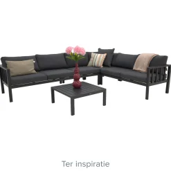 Bois le Duc Tuinstoelen|Loungesets<Stoel Trento Antraciet