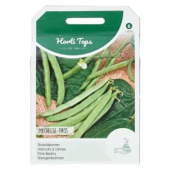 Horti Tops Moestuin<Stokslabonen Mechelse tros zonder draad