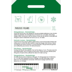 Horti Tops Moestuin<Stokspekbonen Neckarkönigin Phenomeen