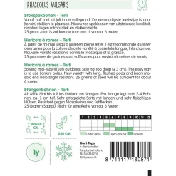 Horti Tops Moestuin<Stokspekbonen Terli zaad