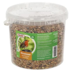Smulti Vogelvoer<Strooivoer insecten met pindas 3kg