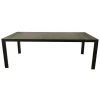 Bois le Duc Tuintafels<Tafel Bajardo 245x100cm antraciet