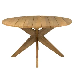 Bois le Duc Tuintafels<Tafel Bartley 135cm rond rustic