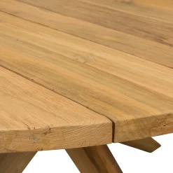 Bois le Duc Tuintafels<Tafel Bartley 135cm rond rustic