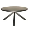Bois le Duc Tuintafels<Tafel Bembo 150cm antraciet