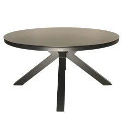 Bois le Duc Tuintafels<Tafel Bembo 150cm antraciet