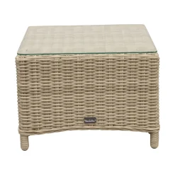 Bois le Duc Tuintafels<Tafel bijzet Aprano 57x57 cm White Orchid